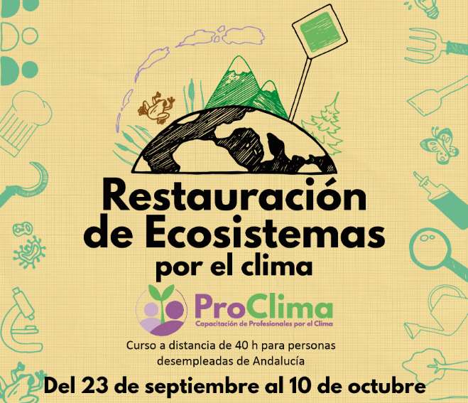 Restauración de Ecosistemas por el clima. Andalucía
